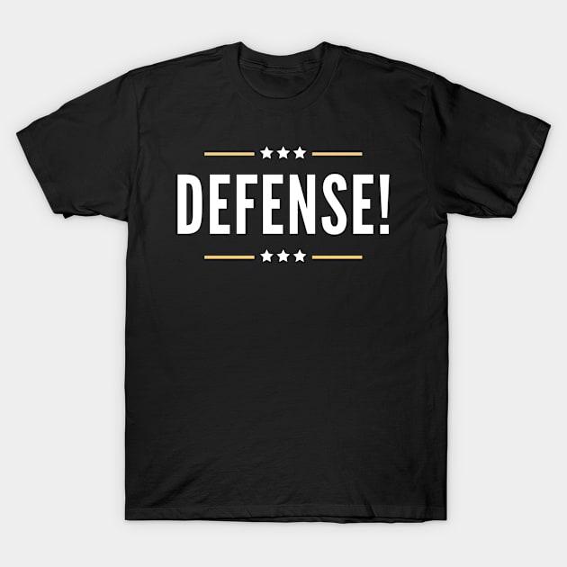 Defense T-Shirt by kazumi